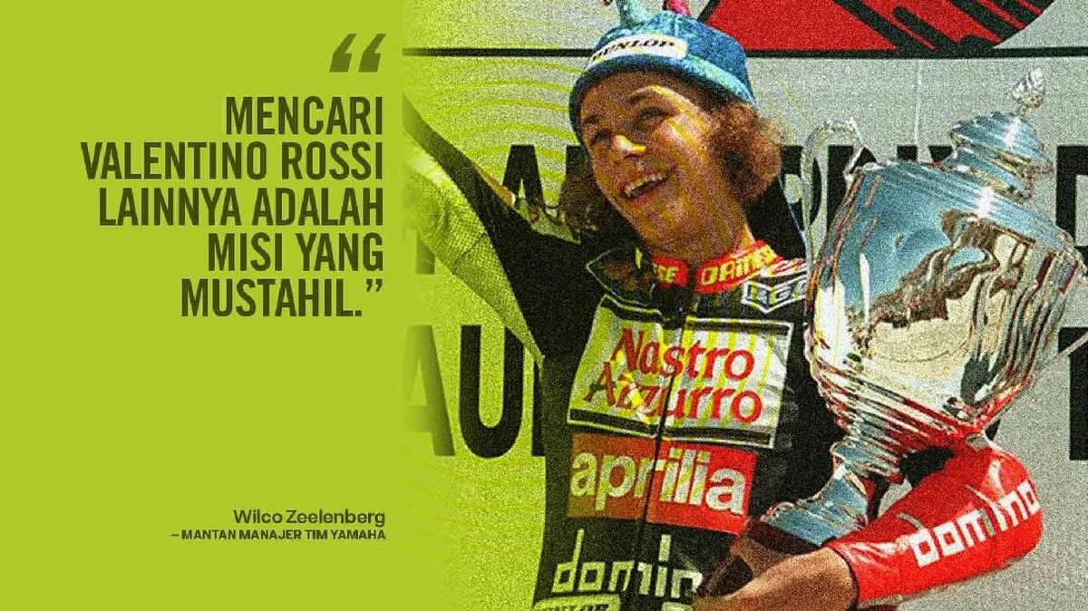 FOTO: Kata Legenda Tentang Kehebatan Valentino Rossi