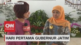 Ini Kegiatan Hari Pertama Kerja Gubernur Jatim Khofifah