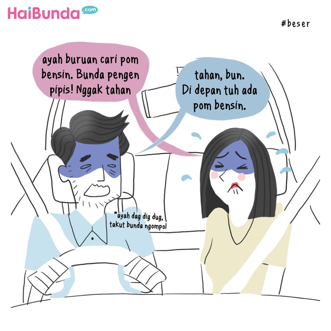 Beginilah pengalaman Bunda di komik ini saat hamil muda. Kalau pengalaman Bunda saat hamil muda gimana? Share yuk, Bun, di kolom komentar.