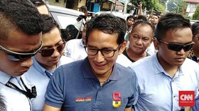 Sandi Minta KPU Kurangi Jumlah Pendukung di Ruangan Debat