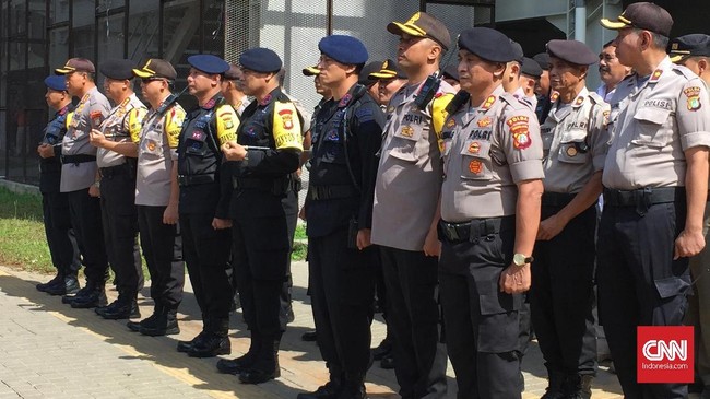 Karo Ops Polda Metro Jaya Kombes Slamet Hadi mengatakan ada 2.981 personel gabungan untuk mengamankan pelaksanaan debat capres Pilpres 2019 kedua.