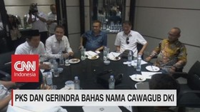 PKS & Gerindra Bahas Nama Cawagub DKI Jakarta