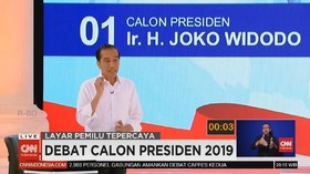 VIDEO: Visi dan Misi Jokowi dalam Debat Kedua 2019