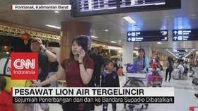 Pasca Lion Air Tergelincir, Bandara Supadio Ditutup