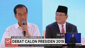 VIDEO: Jokowi Sebut Luas Lahan Prabowo di Kalimantan dan Aceh