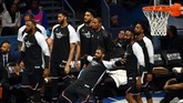 FOTO: Aksi Terbaik Bintang di NBA All Star 2019 Tim LeBron James berhasil mengalahkan Tim Giannis Antetokounmpo pada pertandingan NBA All Star 2019 di Spectrum Center, Charlotte.