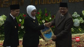 VIDEO: Sertijab Gubernur dan Wakil Gubernur Jawa Timur