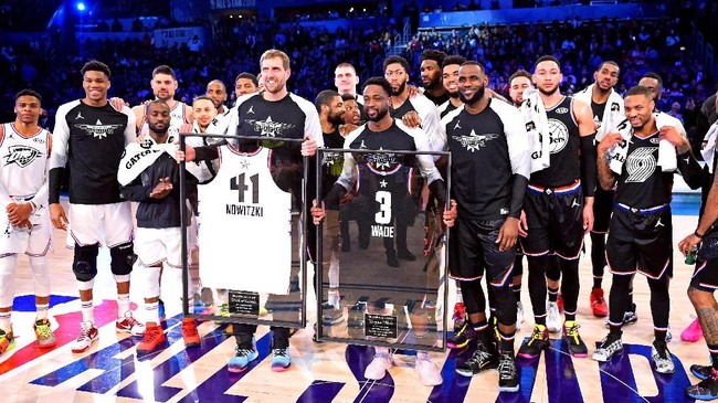 FOTO: Aksi Terbaik Bintang di NBA All Star 2019