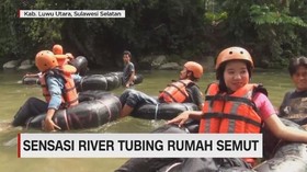 Sensasi River Tubing Rumah Semut