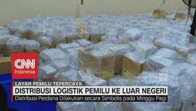 Distribusi Logistik Pemilu ke Luar Negeri