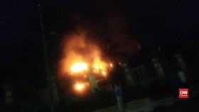VIDEO: Rumah Pribadi Ketua DPR RI Terbakar