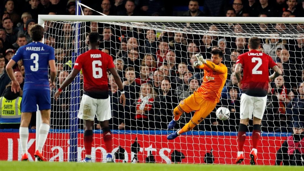 FOTO: Man United Permalukan Chelsea di Piala FA
