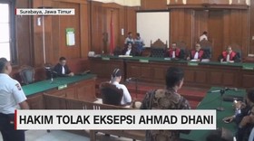 Hakim Tolak Eksepsi Ahmad Dhani
