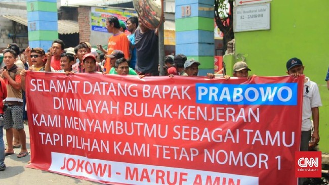 Priyo Budi Santoso menilai aksi penyambutan berupa sindiran sudah menjurus pada intimidasi dan mobilisasi massa untuk mengganggu kunjungan Prabowo maupun Sandi.