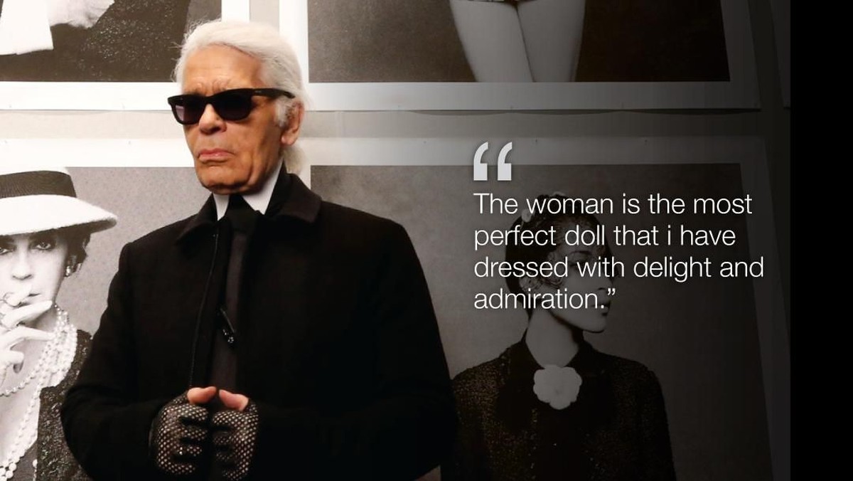 FOTO: Kata-kata Mutiara Karl Lagerfeld
