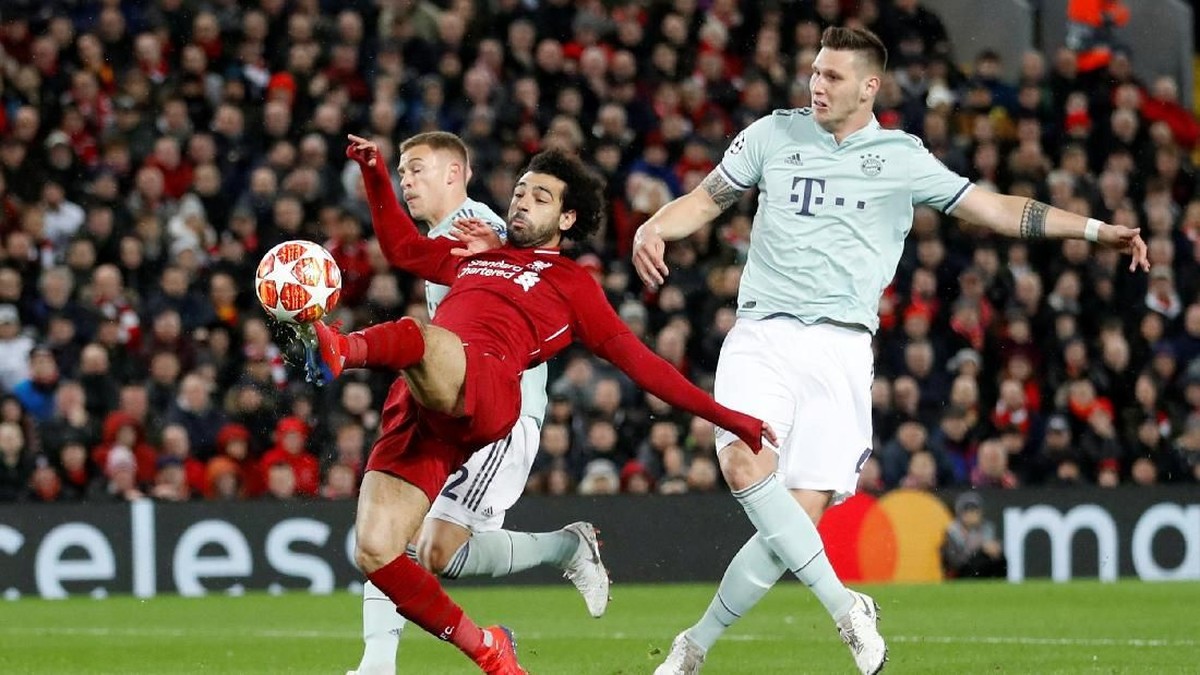 FOTO: Skor 'Kacamata' Liverpool vs Bayern Munchen