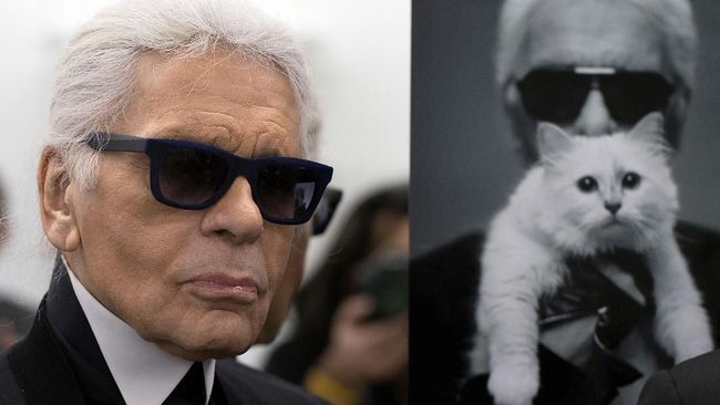 Choupette, Kucing 'Artis' Kesayangan Karl Lagerfeld Choupette selalu hadir menemani Karl Lagerfeld. Kucing ras ini bahkan pernah menjadi model sampul di beberapa majalah fesyen.