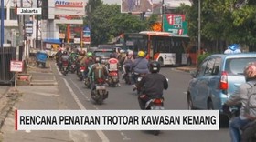 Penataan Trotoar di Kawasan Kemang