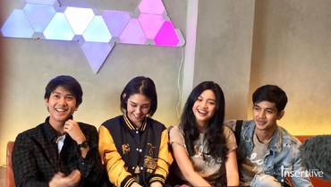 img-title Jelang Rilis, Pemain 'Dilan 1991' Bahagia Ketemu Penggemar