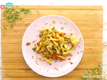 Resep Jamur Shimeji Cabai Garam, Camilan Gurih di Sore Hari