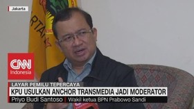 Ini Kata Timses TKN & BPN Soal Anchor Debat Pilpres Ke-3