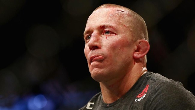 Georges St-Pierre ingin duel lawan Khabib di catchweight dan itu berarti ia tak peduli dengan sabuk juara kelas ringan UFC.