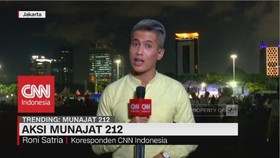 Malam Munajat 212 Berlangsung Khidmat