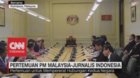 Pertemuan PM Malaysia-Jurnalis Indonesia
