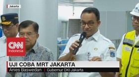 Harapan Gubernur Anies Soal MRT Jakarta