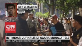 Direktur LBH Pers: Jurnalis Dilindungi UU Pers