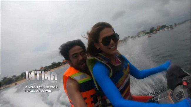 Marina Selena & Syamsir Alam Habiskan Waktu Bersama di Bali