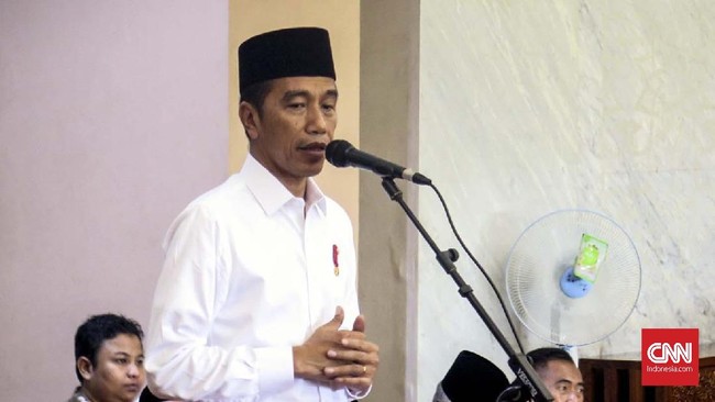 Jokowi menyebut potensi wakaf di RI sebenarnya mencapai Rp2.000 triliun. Tapi sampai dengan saat ini yang bisa dihimpun baru Rp188 triliun. 