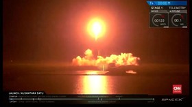 VIDEO: SpaceX Falcon 9 Boyong Robot Israel