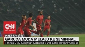 Kalahkan Tuan Rumah Kamboja, Timnas U-22 Melaju ke Semifinal