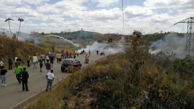 Militer Venezuela Tembak Mati Warga yang Perjuangkan Bantuan