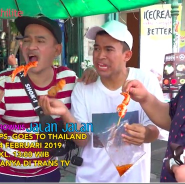 Brownies: Intip Keseruan Ruben Onsu Melancong ke Thailand