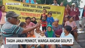 Tagih Janji Pemkot, Warga Ancam Golput