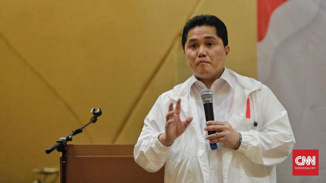 Erick Thohir Bantah Jonan dan Susi Bakal Jadi Dirut BUMN