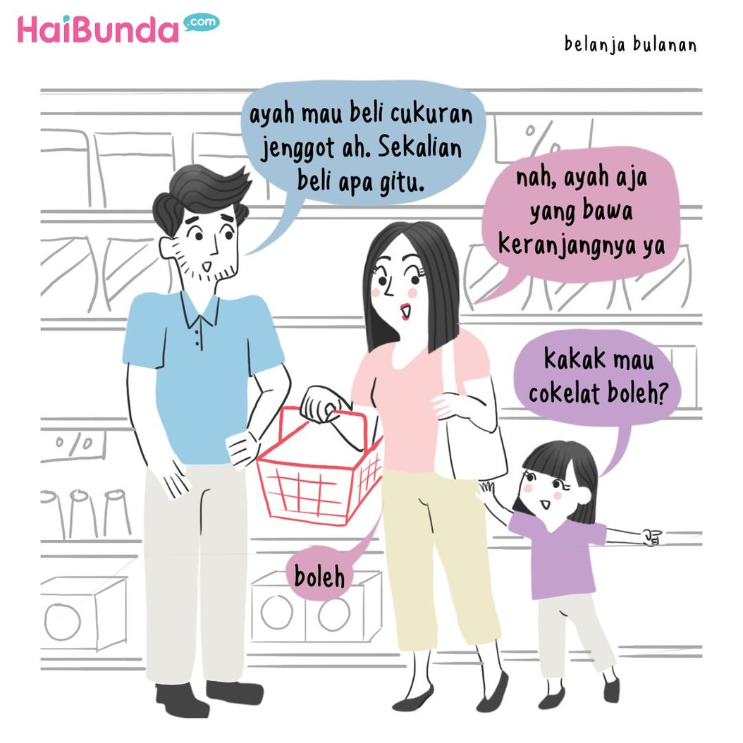 Urusan uang belanja jadi salah satu cerita yang mewarnai rumah tangga. Kalau Bunda bagaimana? Ceritakan di kolom komentar yuk, Bun.