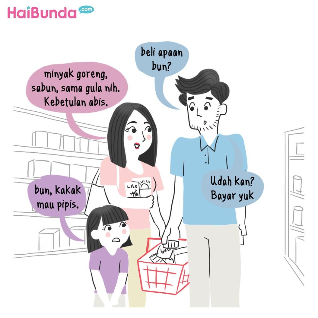 Urusan uang belanja jadi salah satu cerita yang mewarnai rumah tangga. Kalau Bunda bagaimana? Ceritakan di kolom komentar yuk, Bun.