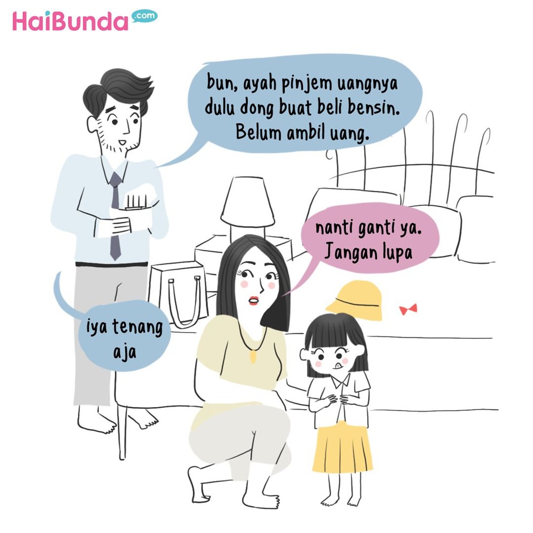 Urusan uang belanja jadi salah satu cerita yang mewarnai rumah tangga. Kalau Bunda bagaimana? Ceritakan di kolom komentar yuk, Bun.