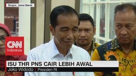 Isu THR PNS Cair Lebih Awal, Presiden Jokowi Tidak Tahu?