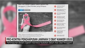 Pro Kontra Penghapusan Obat Kanker Usus Oleh BPJS