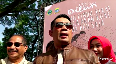 Ridwan Kamil Resmikan Dilan Corner di Bandung
