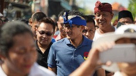 Sandiaga Janji Kawal Masyarakat Tolak Reklamasi Tanjung Benoa