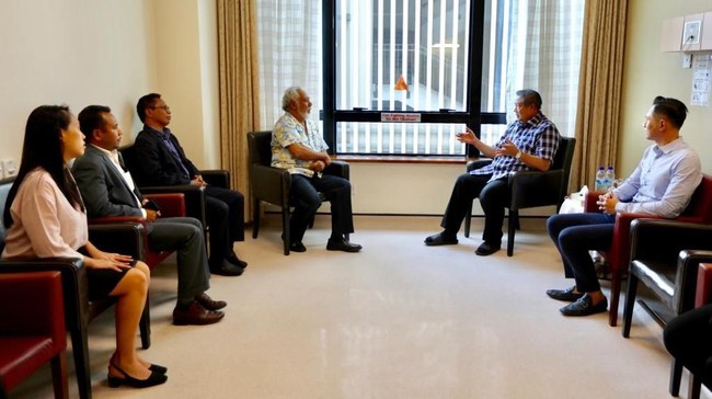 Xanana Gusmao turut mendoakan kesembuhan untuk Ani Yudhoyono.