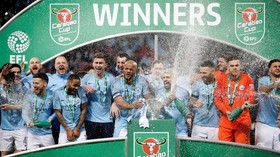 FOTO: Manchester City Juara Piala Liga