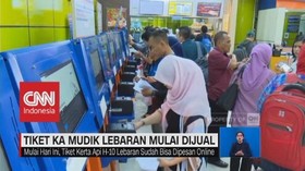 Tiket KA Mudik Lebaran Mulai Dijual