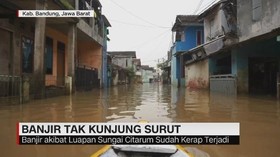 Banjir di Bandung Tak Kunjung Surut