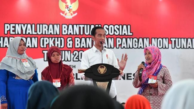 Jokowi Minta Penerima Pkh Buat Perencanaan Keuangan